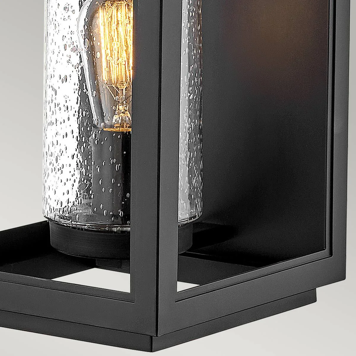 Atwater 1 Light Small/Medium/Large Wall Lantern - Black E27 IP44 - Image 26