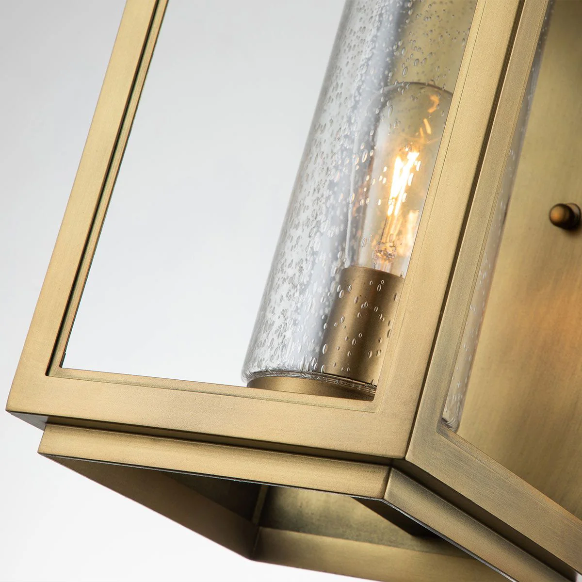 Atwater 1 Light Small/Medium/Large Wall Lantern - Black E27 IP44 - Image 30