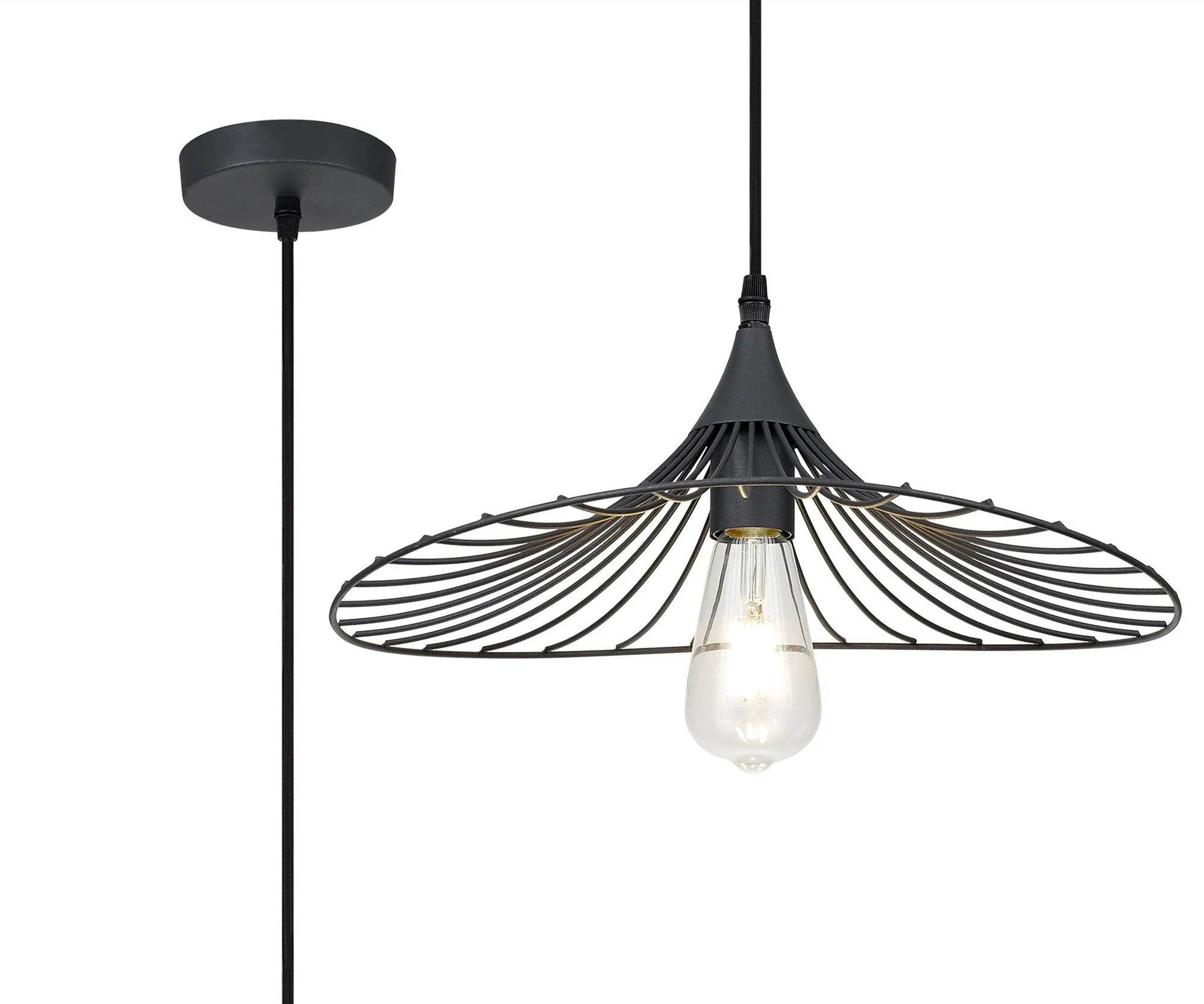 Auclair Pendant 1 x E27 IP20 - Image 3