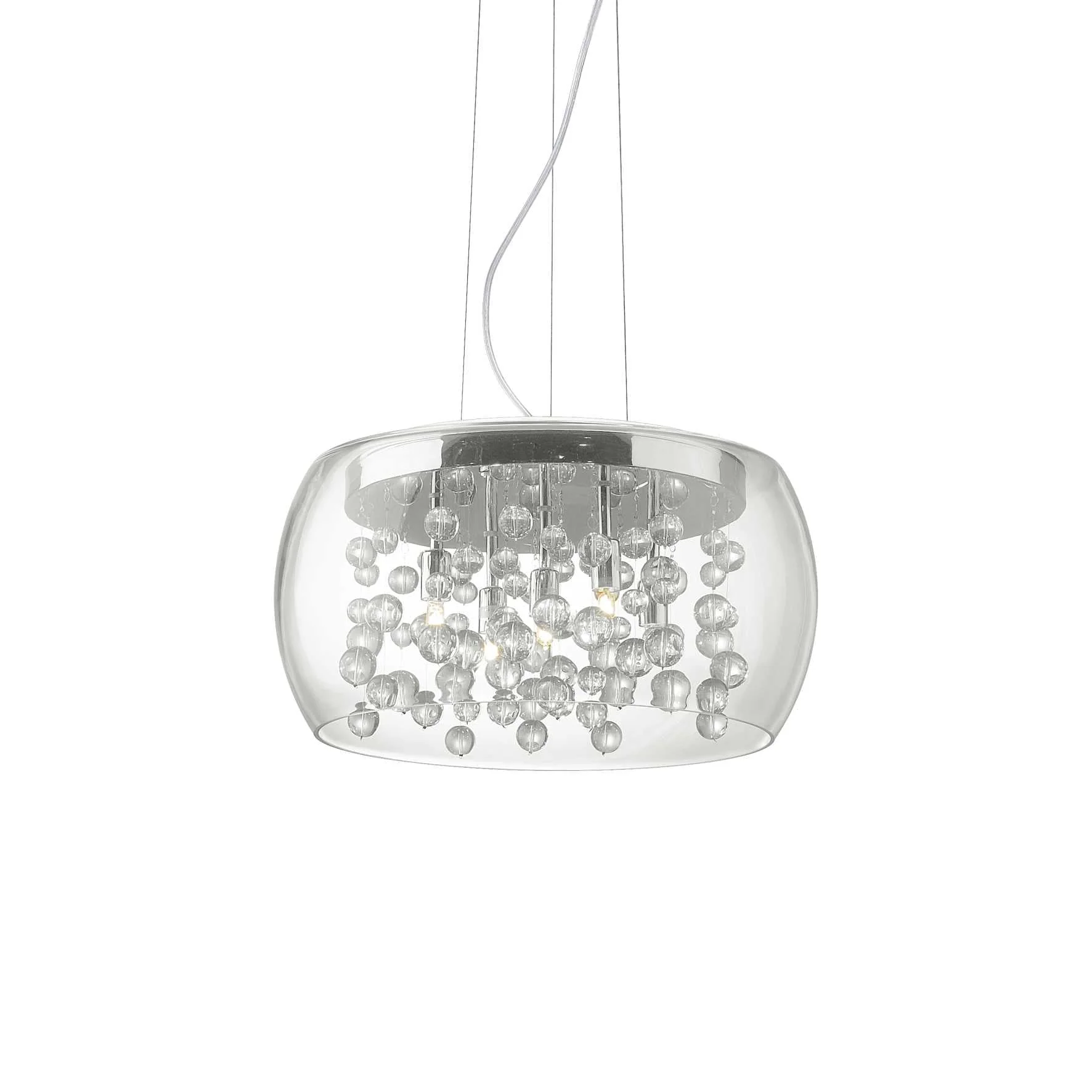 Audi-80 5/8Lt Centre Ceiling Light - Smoked/Transparent Finish - Image 2