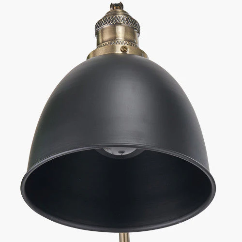 Augusto Black and Gold Task Floor Lamp - Image 3