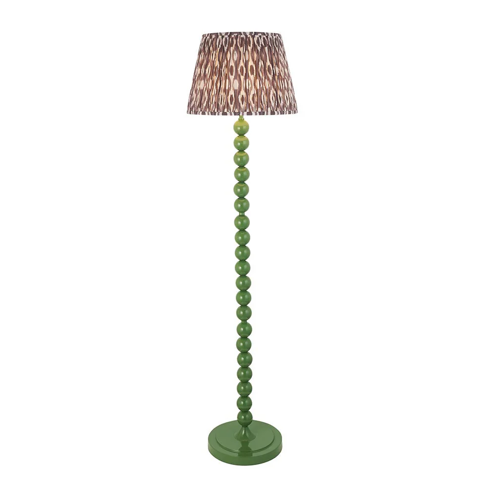 Auralis Ikat Floor Lamp In Various Finishes E27 - Image 10