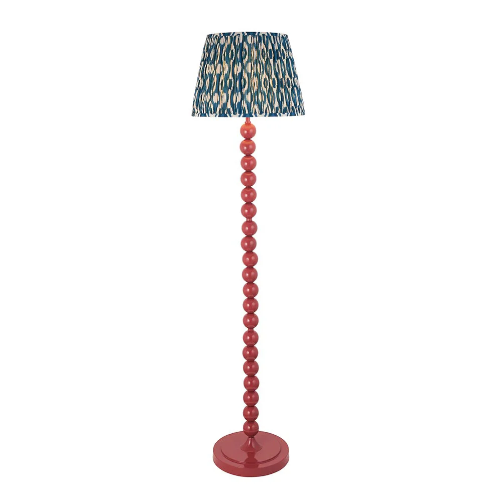 Auralis Ikat Floor Lamp In Various Finishes E27 - Image 102