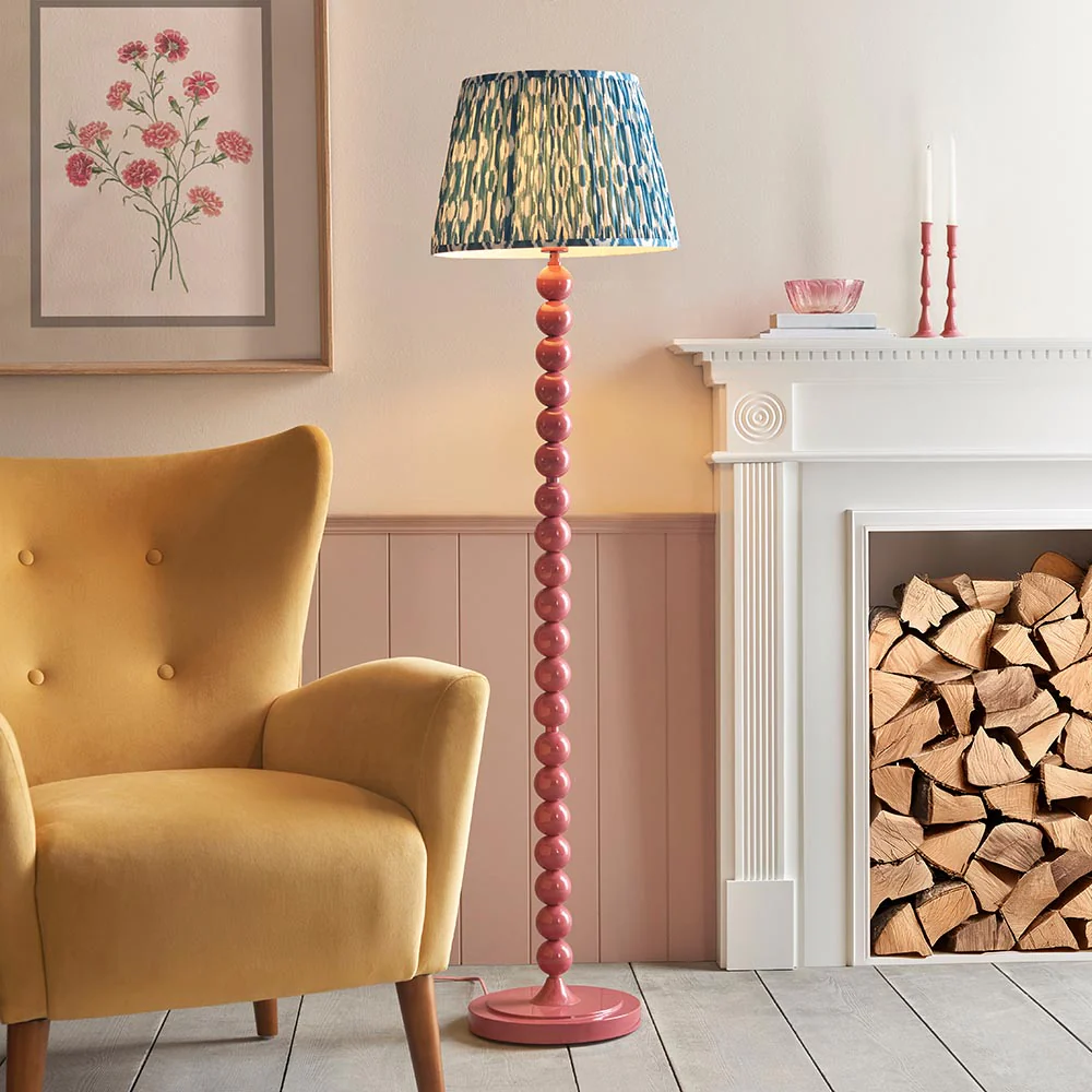Auralis Ikat Floor Lamp In Various Finishes E27 - Image 103