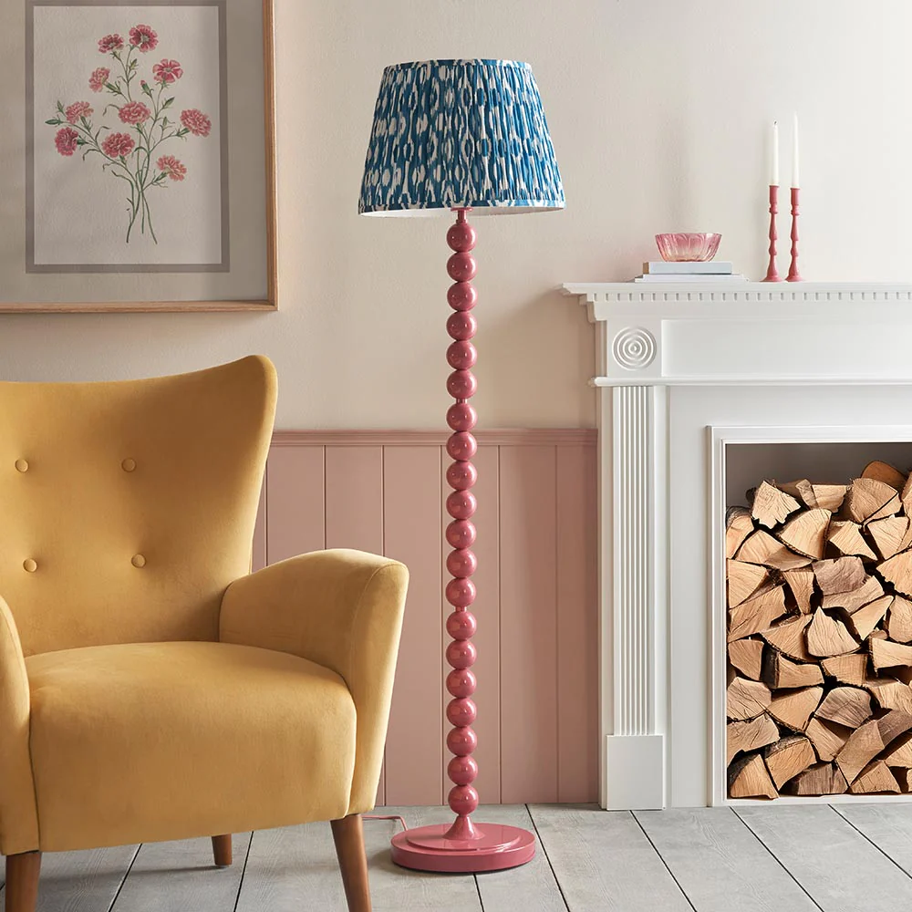 Auralis Ikat Floor Lamp In Various Finishes E27 - Image 104