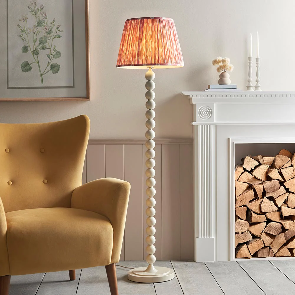 Auralis Ikat Floor Lamp In Various Finishes E27 - Image 112