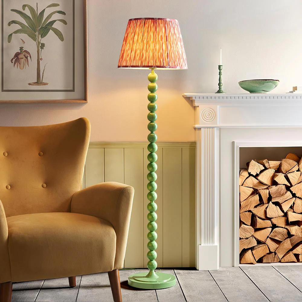 Auralis Ikat Floor Lamp In Various Finishes E27 - Image 122