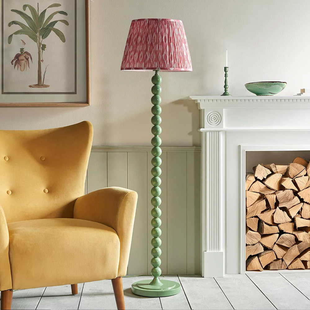 Auralis Ikat Floor Lamp In Various Finishes E27 - Image 123