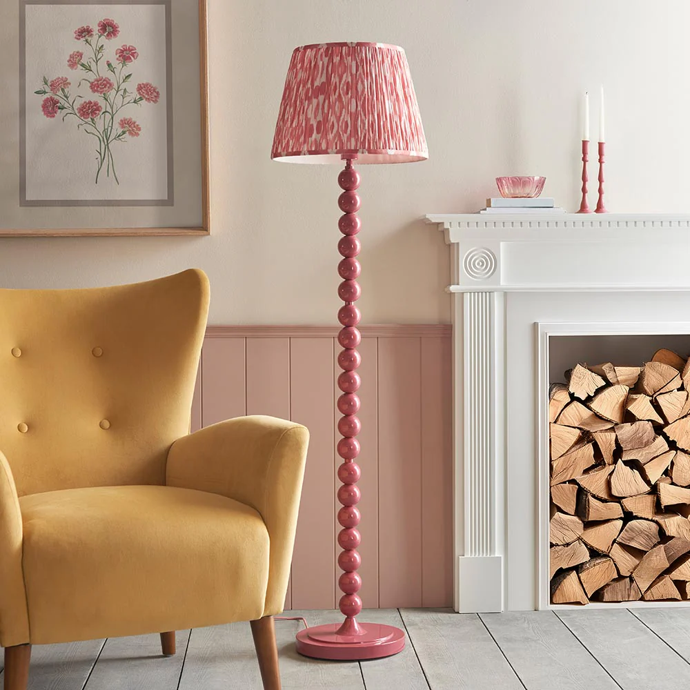 Auralis Ikat Floor Lamp In Various Finishes E27 - Image 141