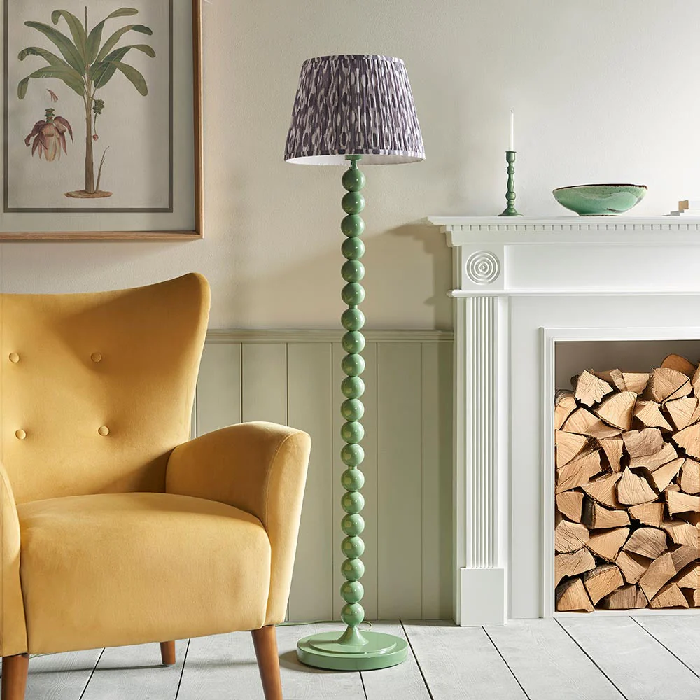 Auralis Ikat Floor Lamp In Various Finishes E27 - Image 159