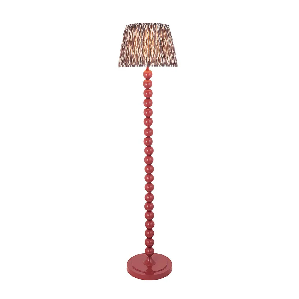 Auralis Ikat Floor Lamp In Various Finishes E27 - Image 175