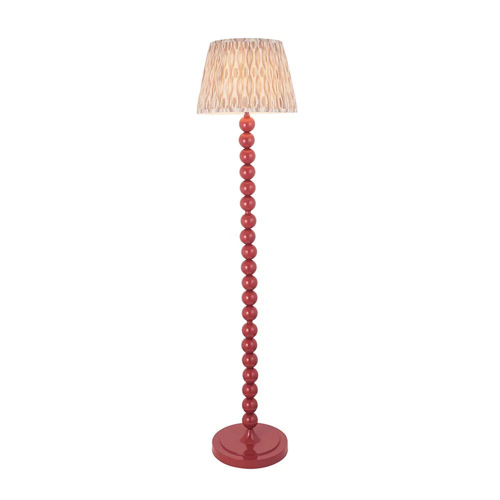 Auralis Ikat Floor Lamp In Various Finishes E27 - Image 210