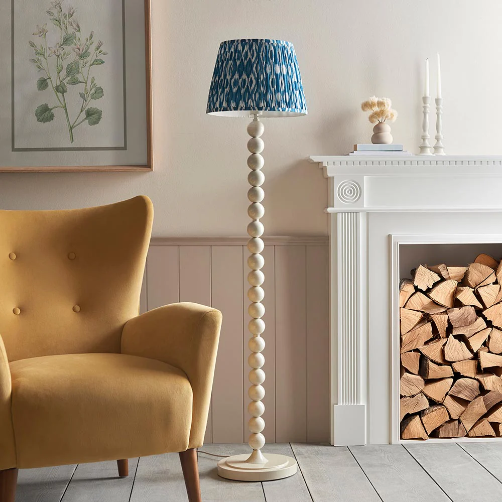 Auralis Ikat Floor Lamp In Various Finishes E27 - Image 222