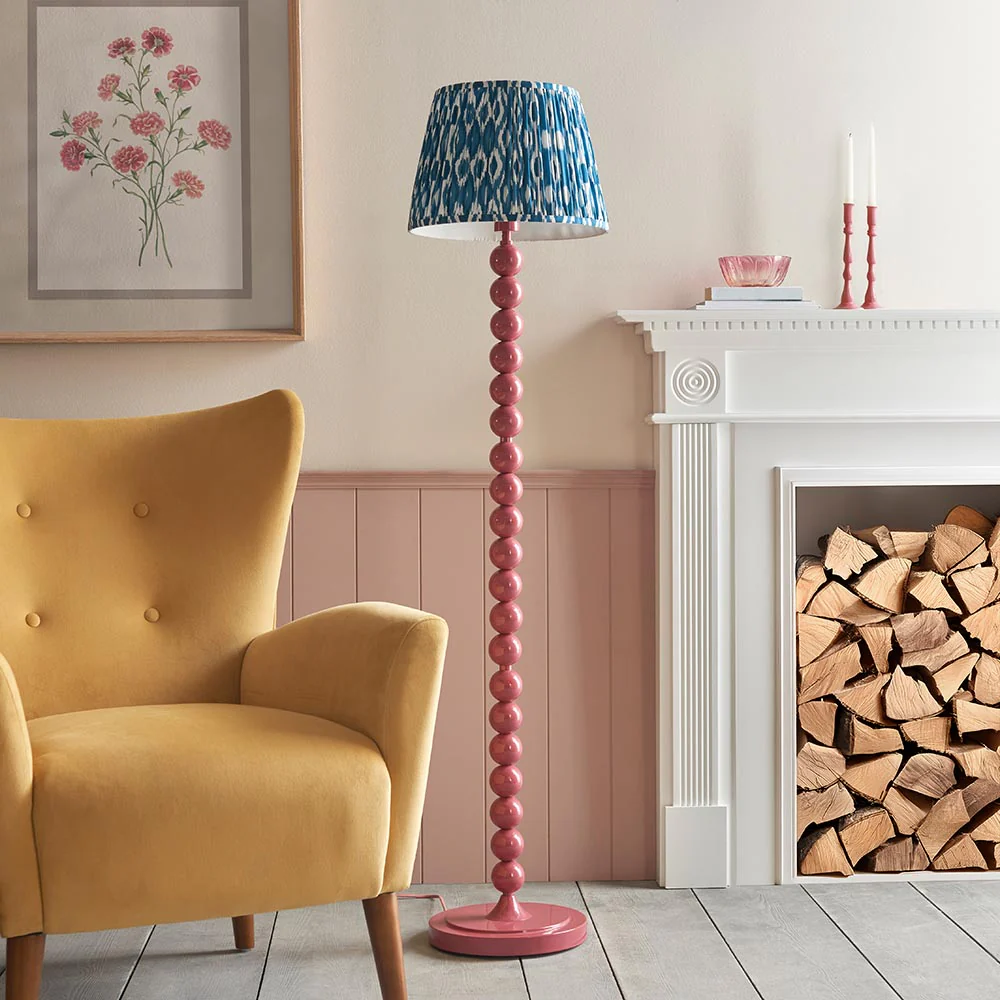 Auralis Ikat Floor Lamp In Various Finishes E27 - Image 239