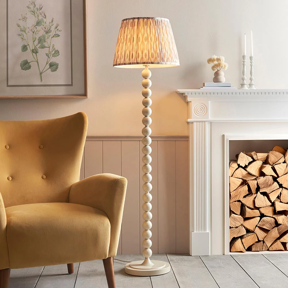 Auralis Ikat Floor Lamp In Various Finishes E27 - Image 38