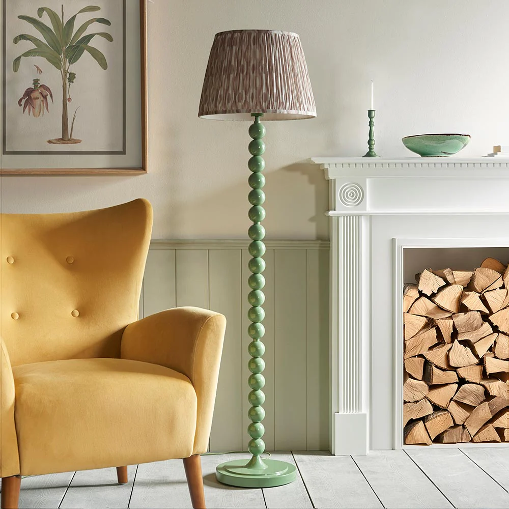 Auralis Ikat Floor Lamp In Various Finishes E27 - Image 49