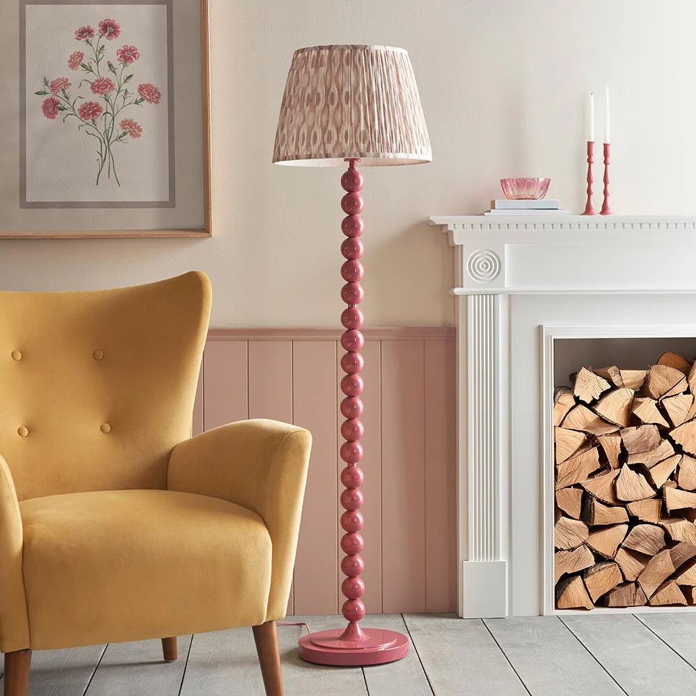 Auralis Ikat Floor Lamp In Various Finishes E27 - Image 67