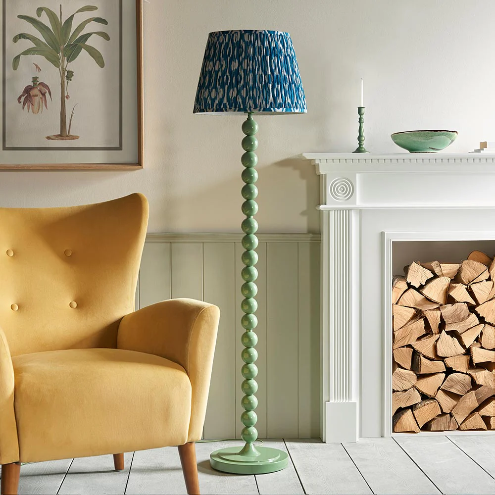 Auralis Ikat Floor Lamp In Various Finishes E27 - Image 86