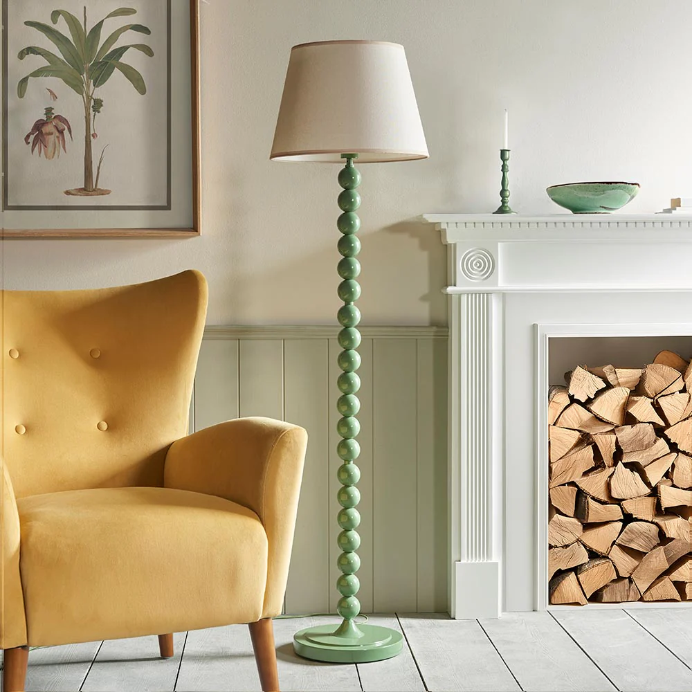 Auralis Ivy Floor Lamp In Various Finishes E27 - Image 13