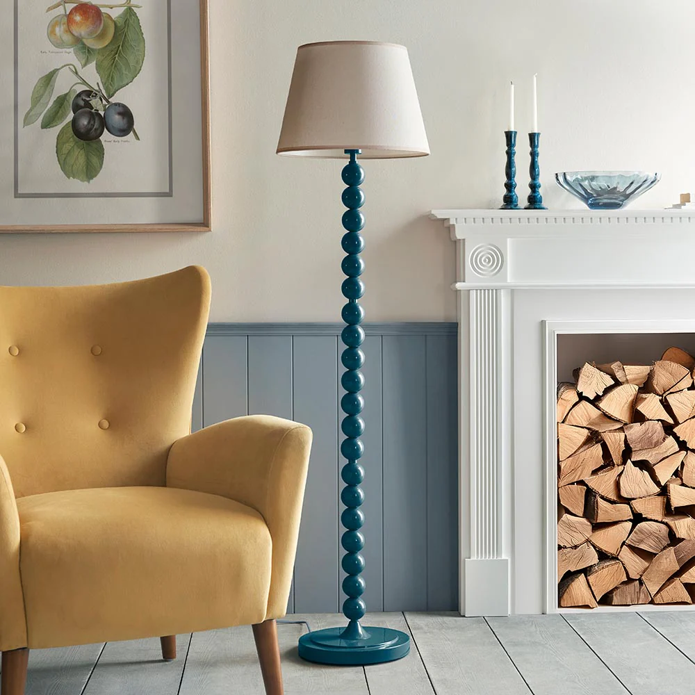 Auralis Ivy Floor Lamp In Various Finishes E27 - Image 23