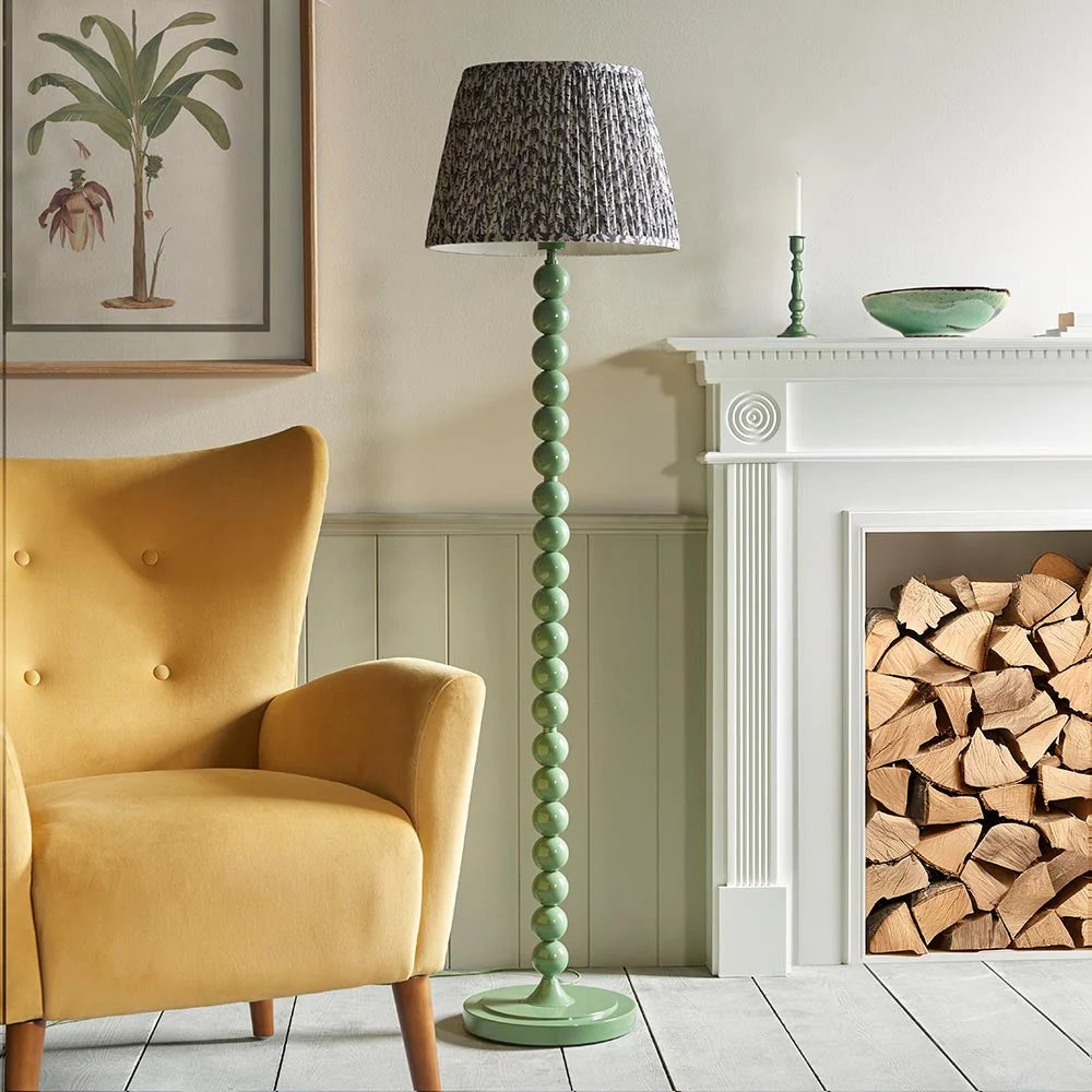 Auralis Leaf Floor Lamp In Various Finishes  E27 - Image 13
