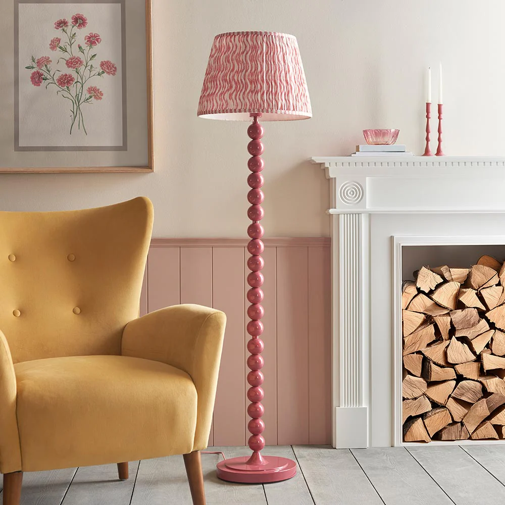 Auralis Ripple Floor Lamp In Various Finishes E27 - Image 103