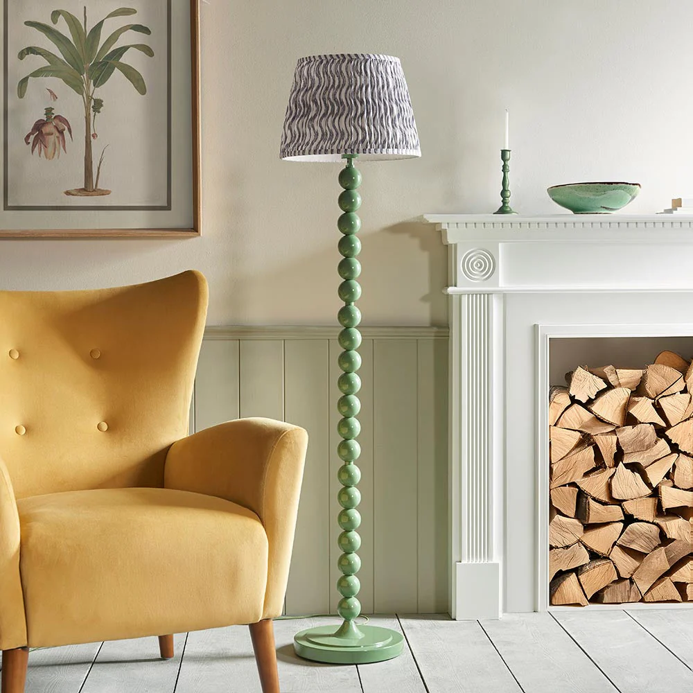 Auralis Ripple Floor Lamp In Various Finishes E27 - Image 123