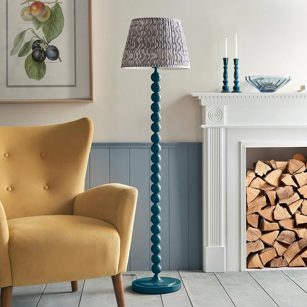 Auralis Ripple Floor Lamp In Various Finishes E27 - Image 13