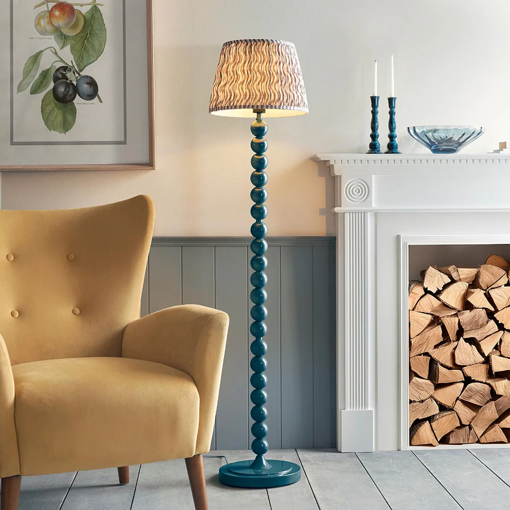 Auralis Ripple Floor Lamp In Various Finishes E27 - Image 132
