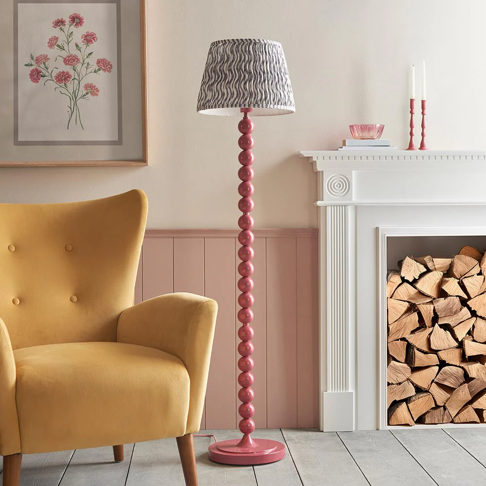 Auralis Ripple Floor Lamp In Various Finishes E27 - Image 143