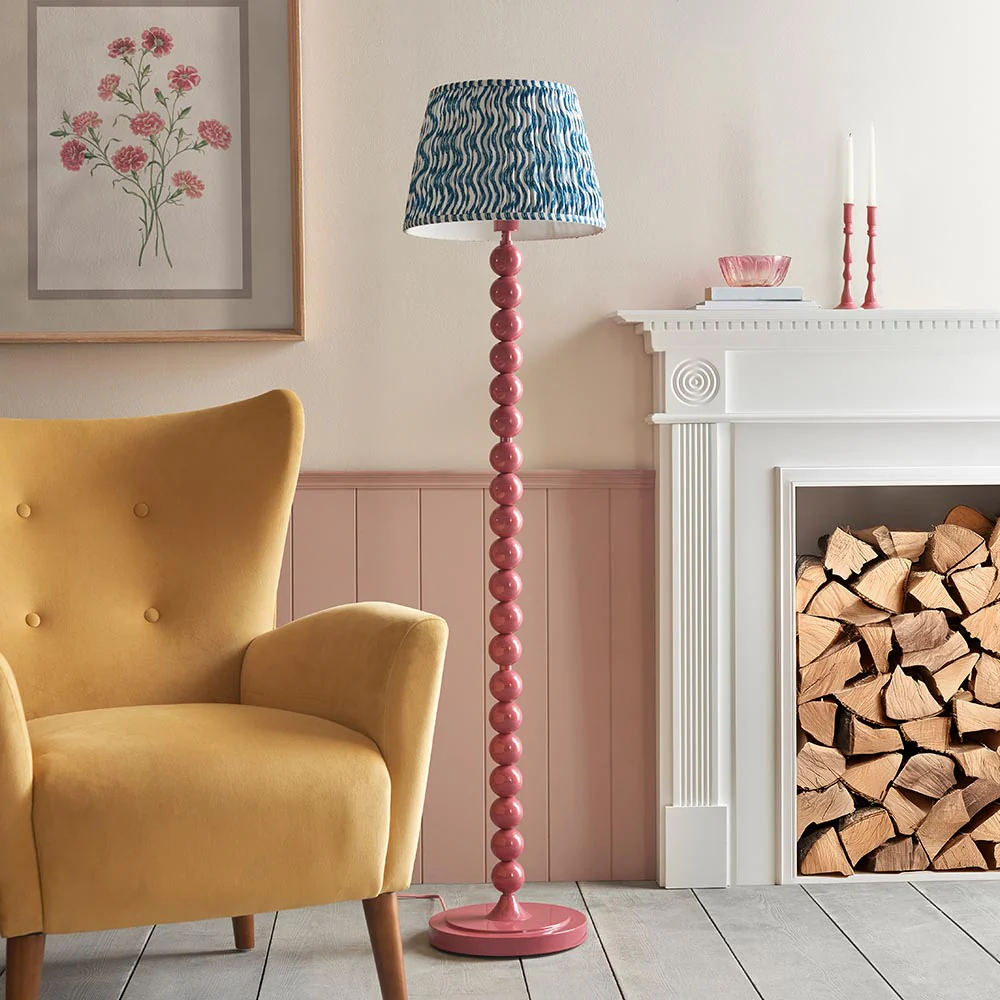 Auralis Ripple Floor Lamp In Various Finishes E27 - Image 183