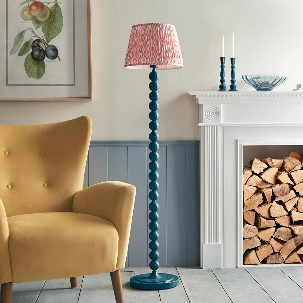 Auralis Ripple Floor Lamp In Various Finishes E27 - Image 213