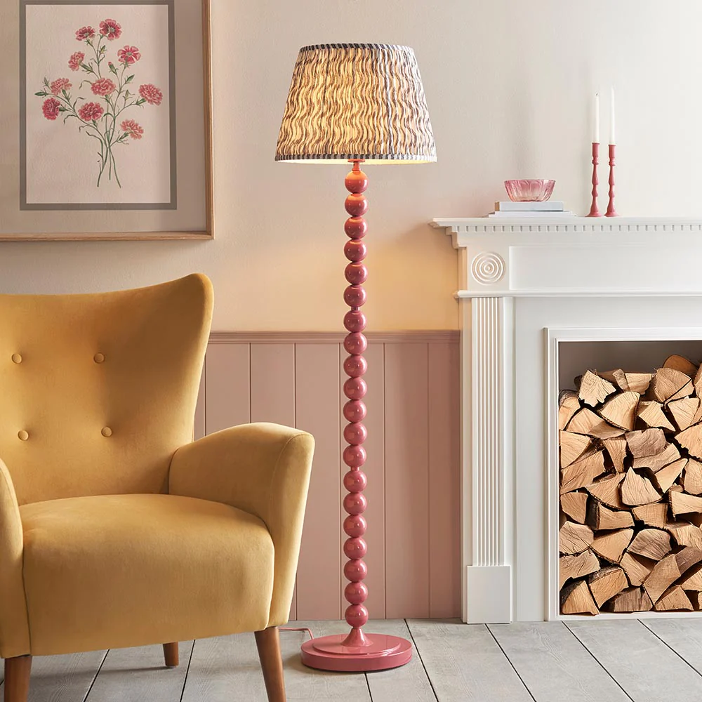 Auralis Ripple Floor Lamp In Various Finishes E27 - Image 22
