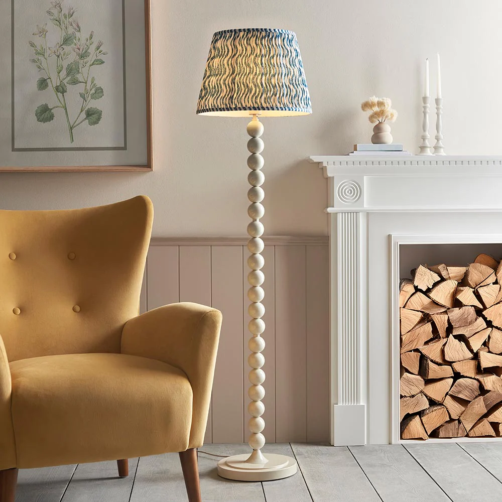 Auralis Ripple Floor Lamp In Various Finishes E27 - Image 32