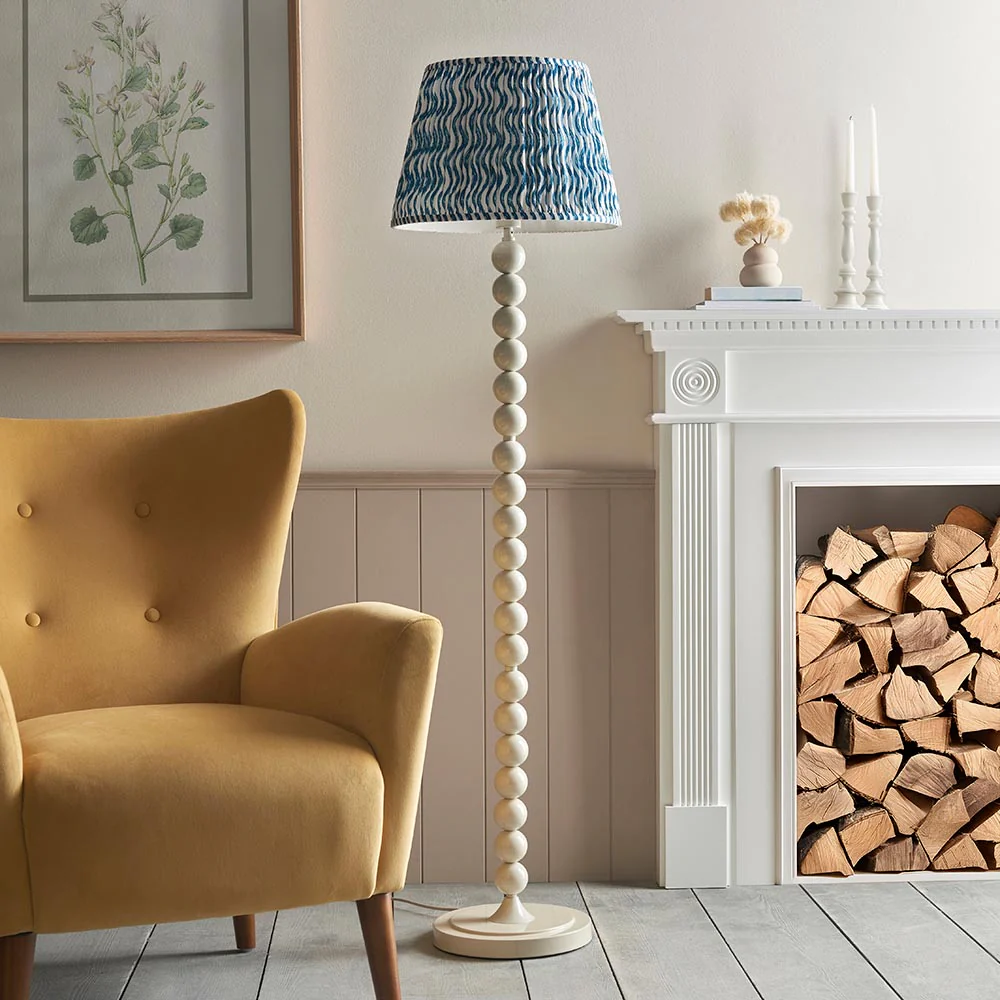 Auralis Ripple Floor Lamp In Various Finishes E27 - Image 33