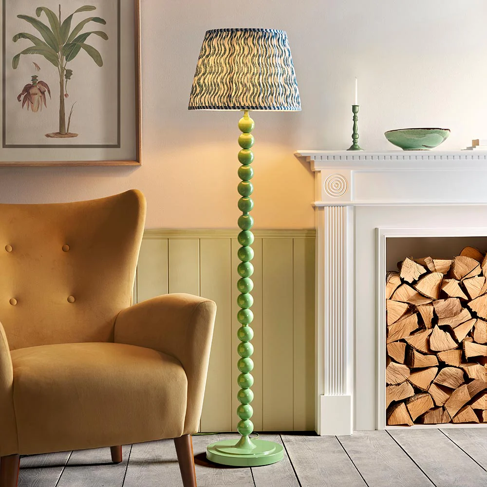 Auralis Ripple Floor Lamp In Various Finishes E27 - Image 42
