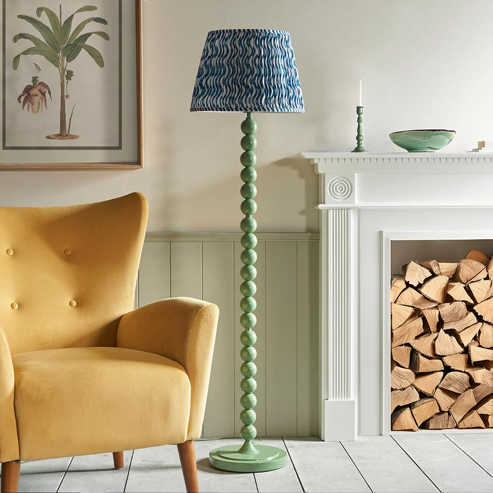 Auralis Ripple Floor Lamp In Various Finishes E27 - Image 43