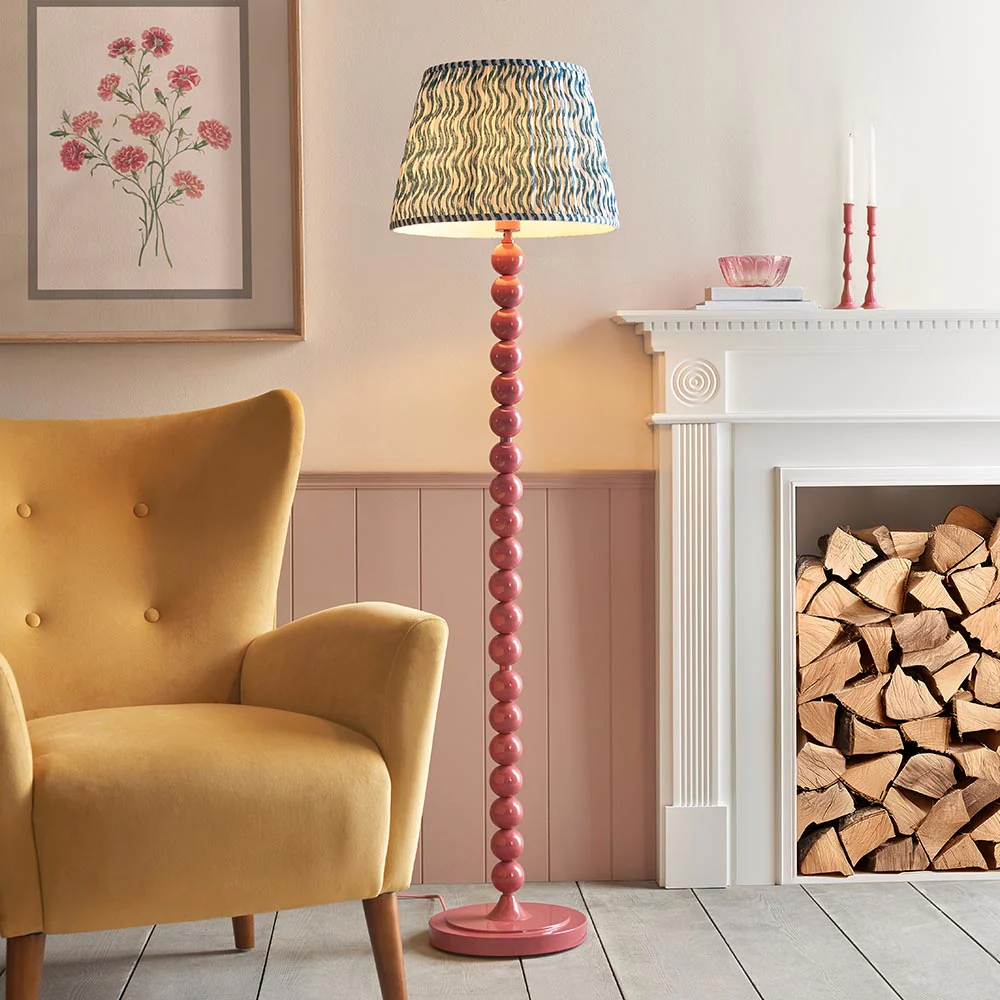 Auralis Ripple Floor Lamp In Various Finishes E27 - Image 62