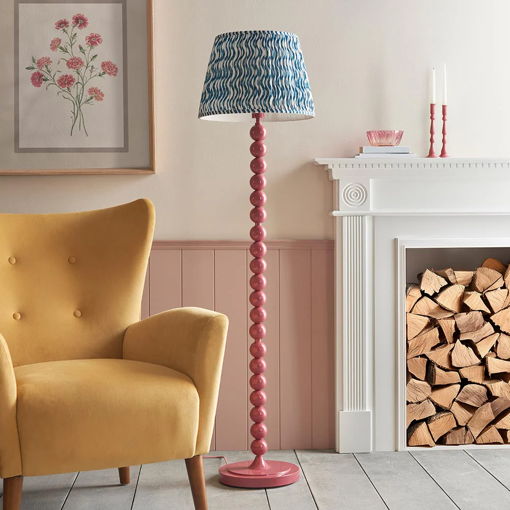 Auralis Ripple Floor Lamp In Various Finishes E27 - Image 63