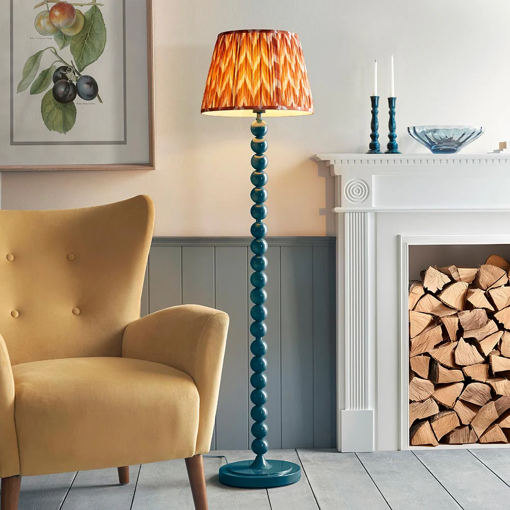 Auralis Zigzag Floor Lamp In Various Finishes E27 - Image 102