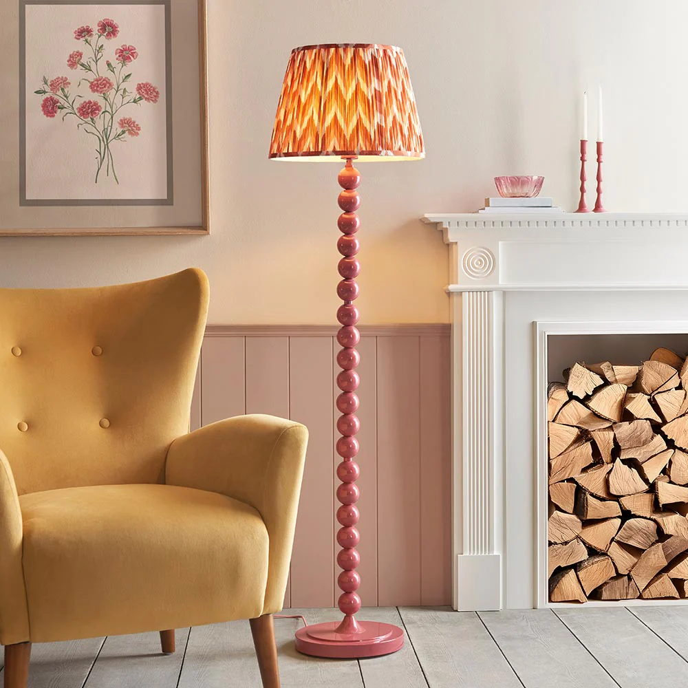 Auralis Zigzag Floor Lamp In Various Finishes E27 - Image 112