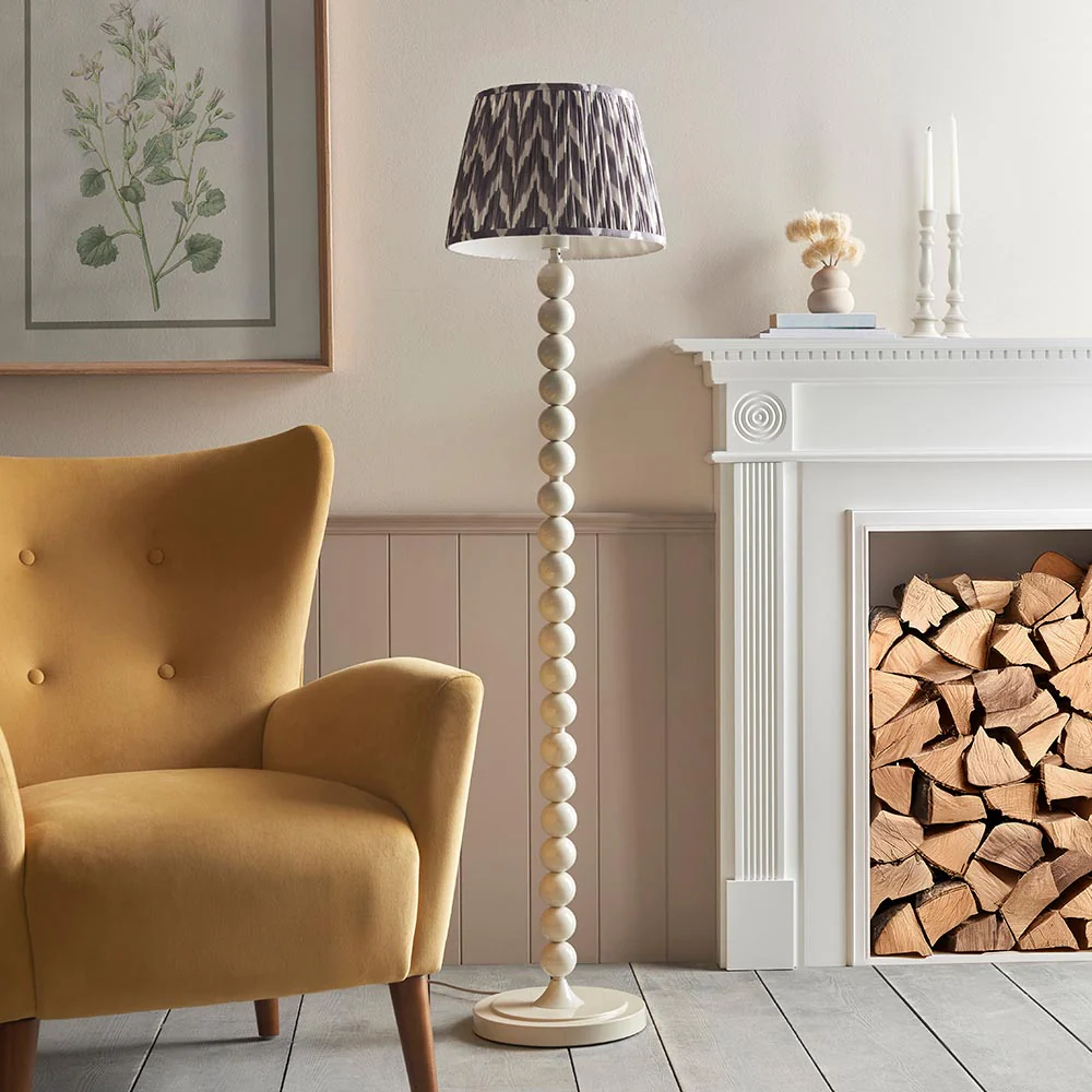 Auralis Zigzag Floor Lamp In Various Finishes E27 - Image 123