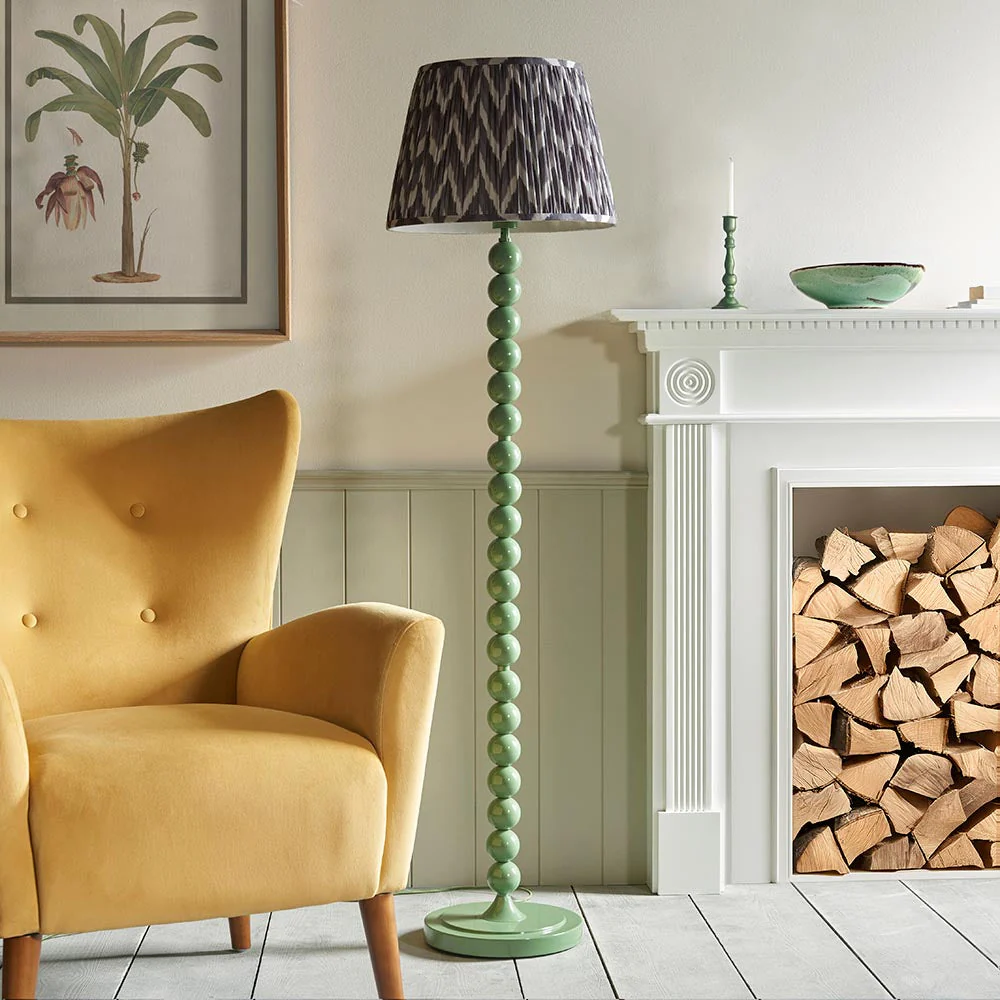 Auralis Zigzag Floor Lamp In Various Finishes E27 - Image 13