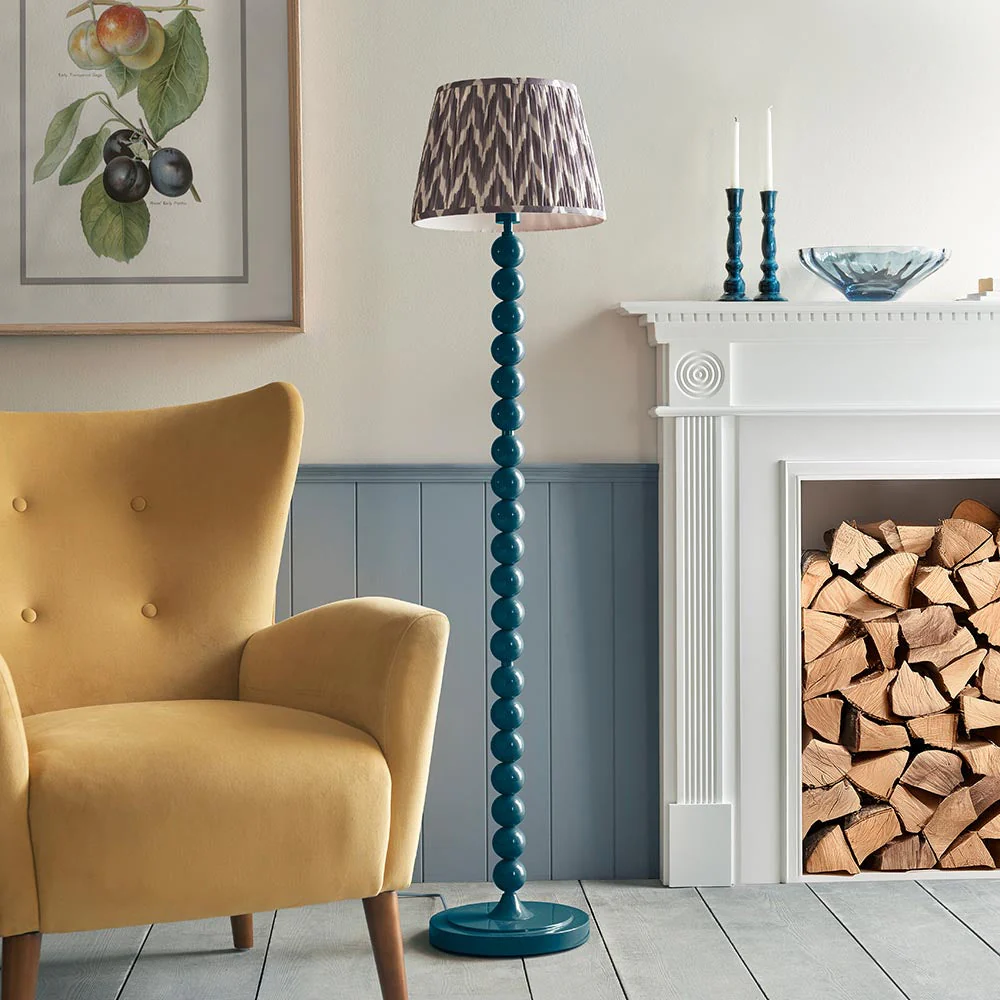 Auralis Zigzag Floor Lamp In Various Finishes E27 - Image 142