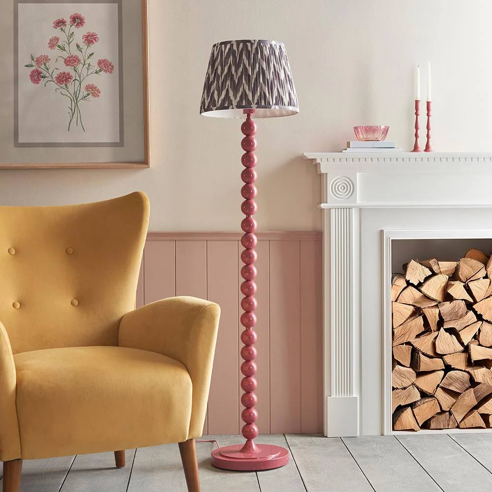 Auralis Zigzag Floor Lamp In Various Finishes E27 - Image 152