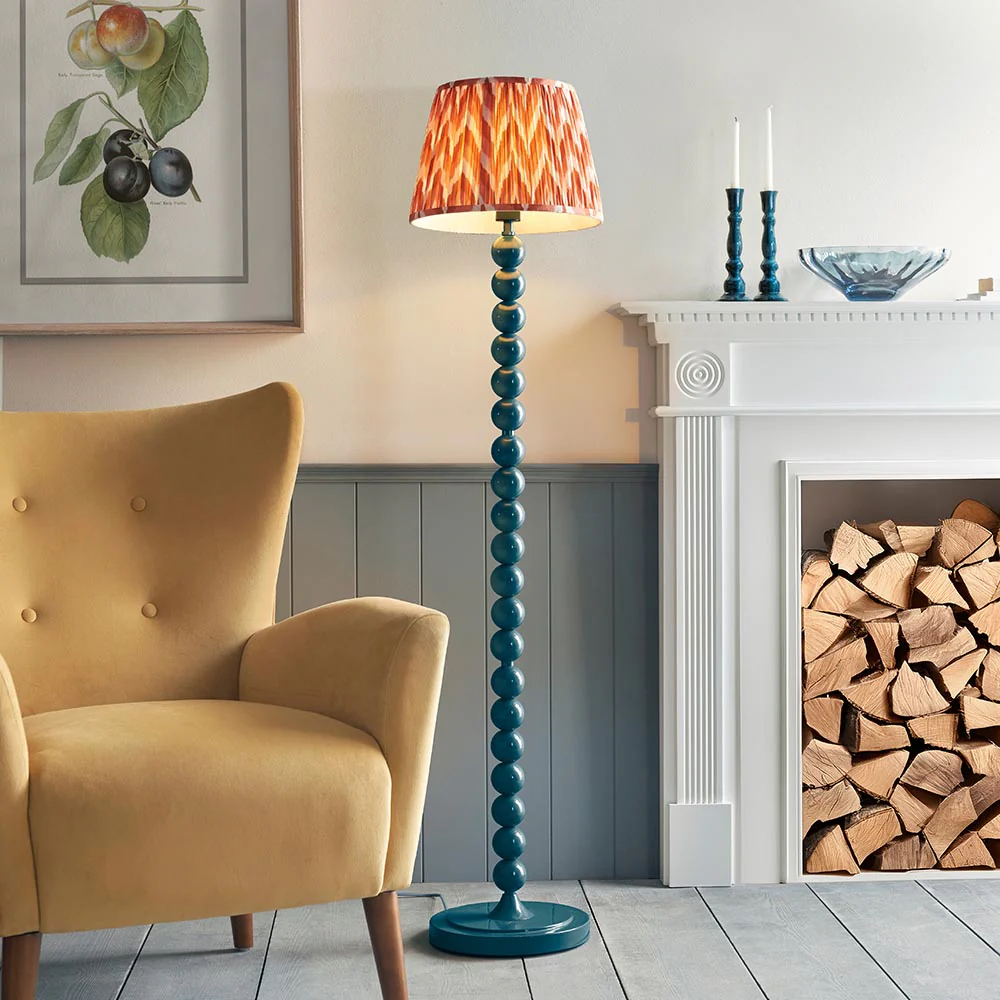 Auralis Zigzag Floor Lamp In Various Finishes E27 - Image 221