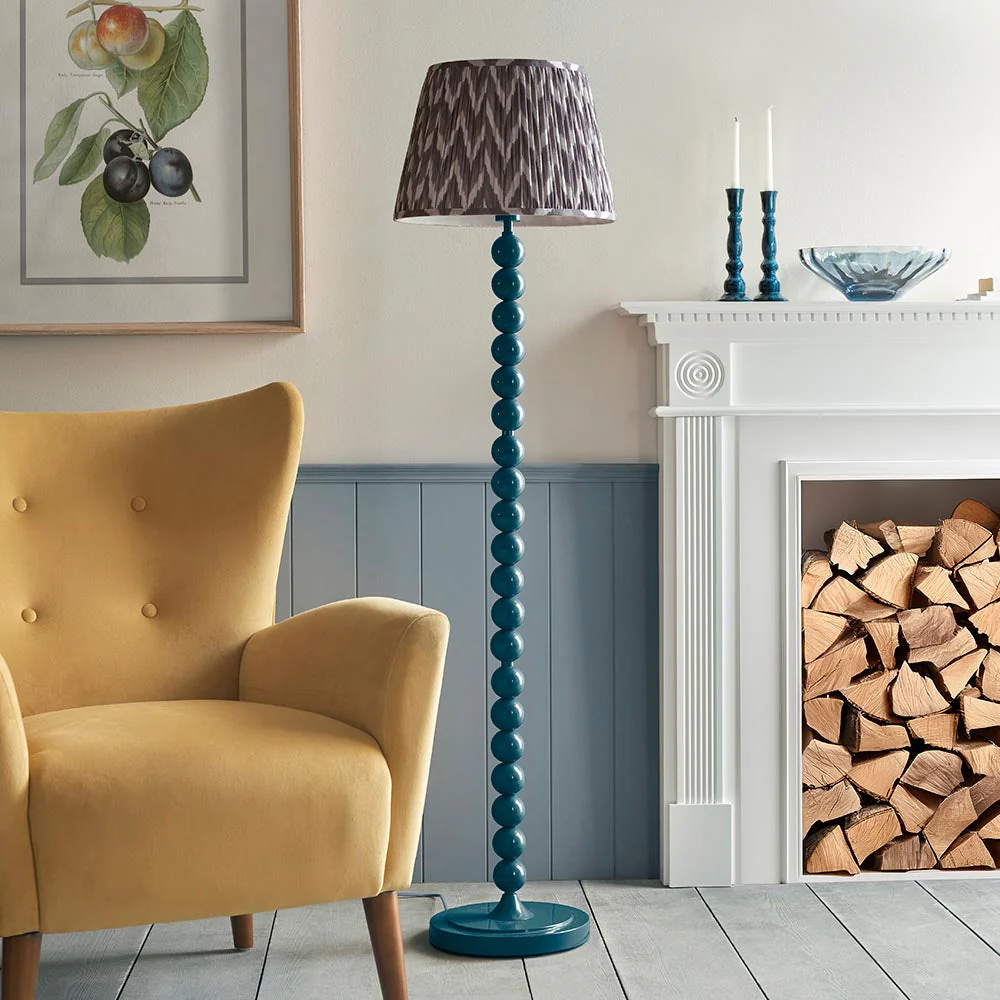 Auralis Zigzag Floor Lamp In Various Finishes E27 - Image 23