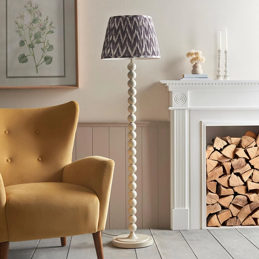Auralis Zigzag Floor Lamp In Various Finishes E27 - Image 3