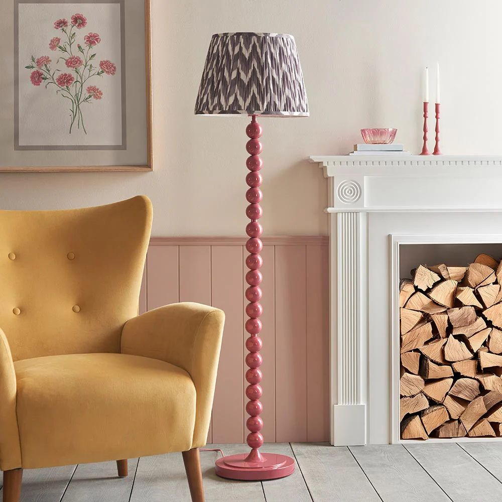Auralis Zigzag Floor Lamp In Various Finishes E27 - Image 33