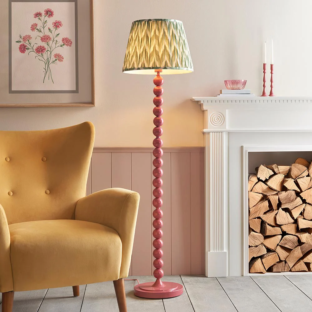 Auralis Zigzag Floor Lamp In Various Finishes E27 - Image 72